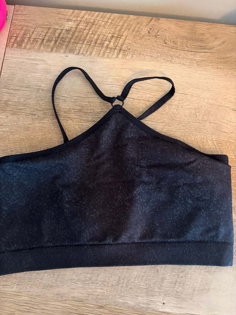 Gymshark Adapt Fleck Sports Bra - Black